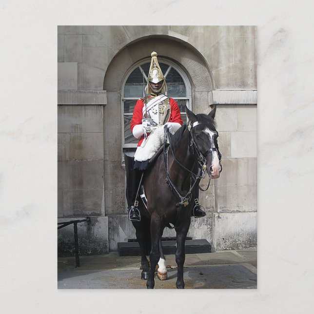Postal Guardia de Honores en el caballo de Londres (Anverso)