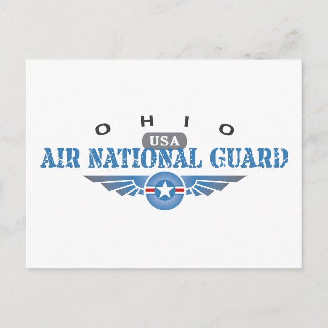 Postal Guardia Nacional del Aire de Ohio (Anverso)