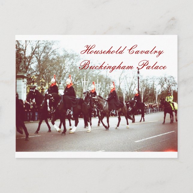Postal Guardia Real del Palacio de Buckingham (Anverso)