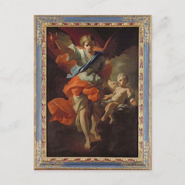 Postal Guardian Angel, c.1685-94 (Anverso)