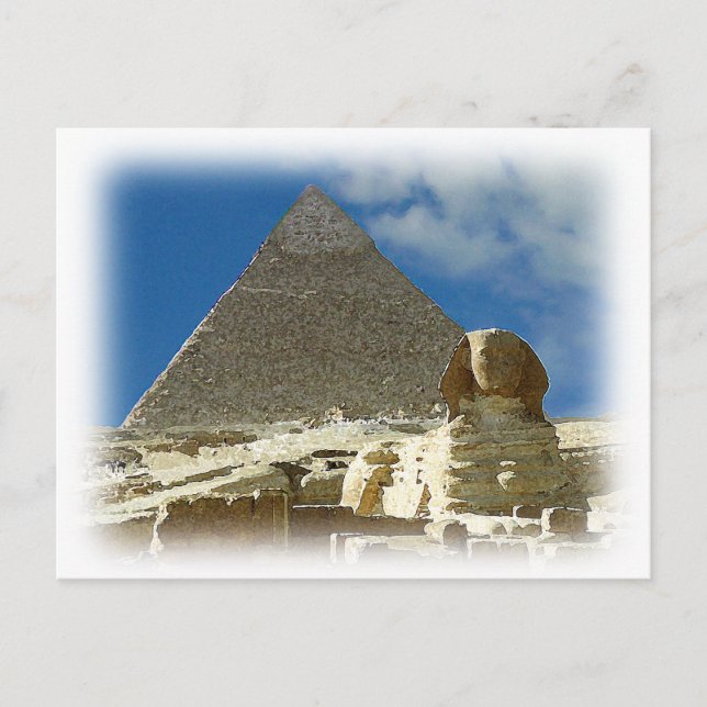 Postal Guardián de Giza (Anverso)