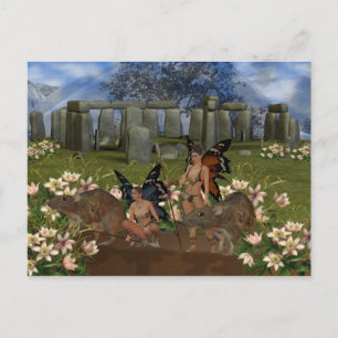Postal Guardianes de Avalon, puerta de enlace de Stonehen