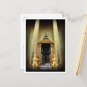 Postal Guardianes Del Palacio Dorado Tailandia Foto