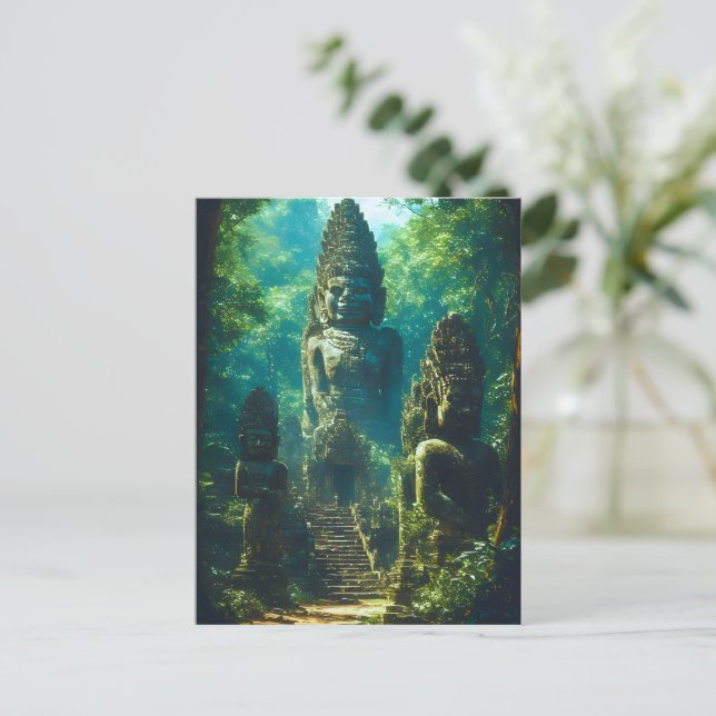 Postal Guardianes Silenciosos de Siam (Anverso de pie)