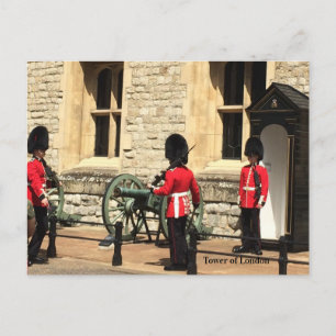 Postal Guardias de la Torre de Londres