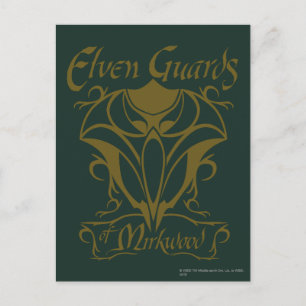 Postal Guardias elfos del nombre de Mirkwood