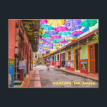Postal Guatapé, Colombia Calle de los paraguas<br><div class="desc">Esto hace un recuerdo de viaje increíble o un regalo para amigos o parientes.</div>