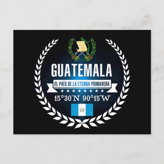 Postal Guatemala (Anverso)