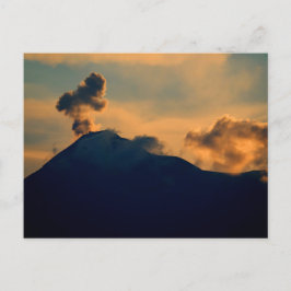 Postal Guatemala - Antigua sunset