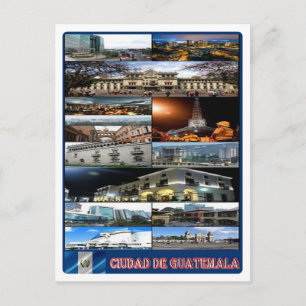 Postal Guatemala - Ciudad de Guatemala - Mosaico -
