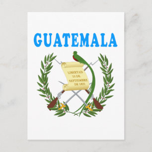 Postal Guatemala Diseños De Escudo De Armas