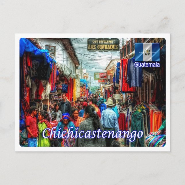 Postal Guatemala - Santo Tomás Chichicastenango (Anverso)