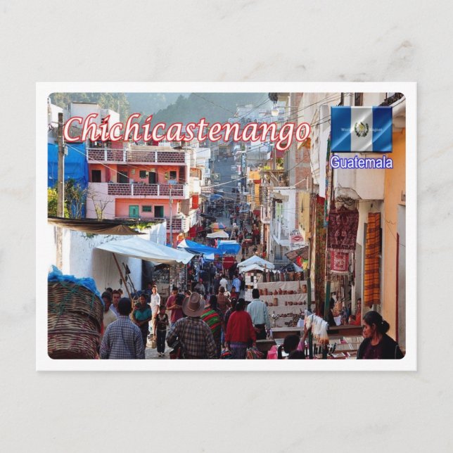 Postal Guatemala - Santo Tomás Chichicastenango (Anverso)