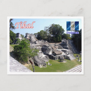 Postal Guatemala - Tikal -