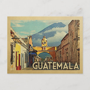 Postal Guatemala Viaje de Vintage Postcard
