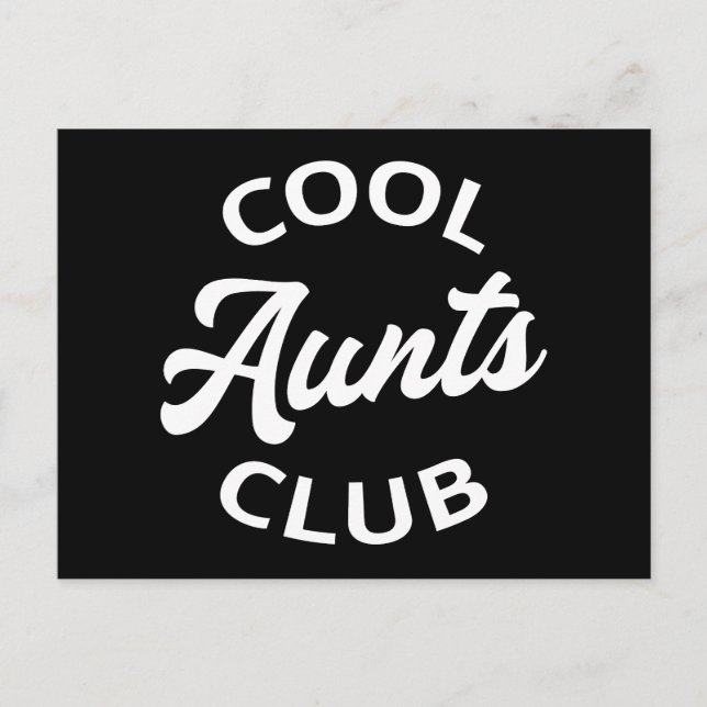 Postal Guay Aunts Club I (Anverso)