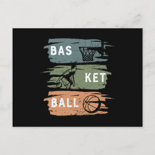 Postal Guay Basketball Design con 3 colores