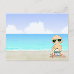 Postal Guay Beach Baby ~ Neutral