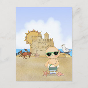 Postal Guay Beach Baby ~ Neutral