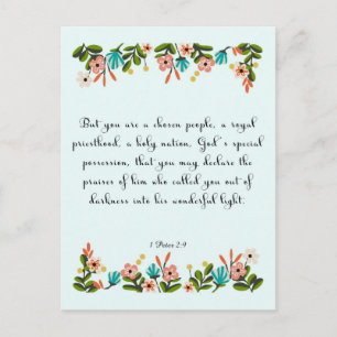 Postal Guay Christian Art - 1 Peter 2:9