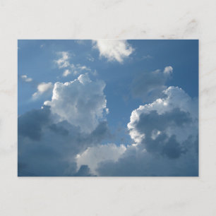 Postal Guay Cloud Formations Y Blue Skies Postcard
