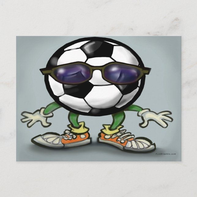 Postal Guay de fútbol (Anverso)