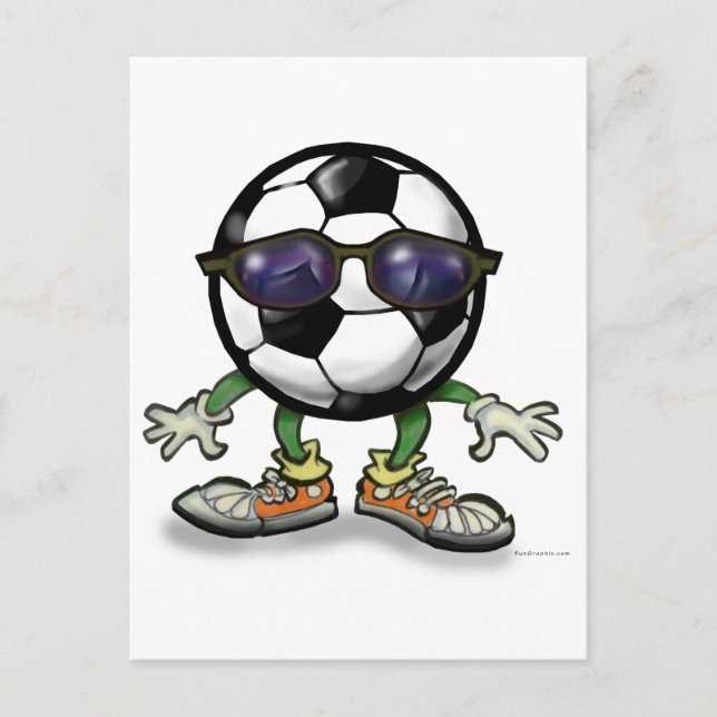 Postal Guay de fútbol (Anverso)