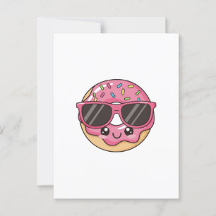 Postal Guay Donut con gafas de sol