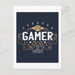 Postal Guay Forever GAMER Gaming Gifts Adolescente Chica
