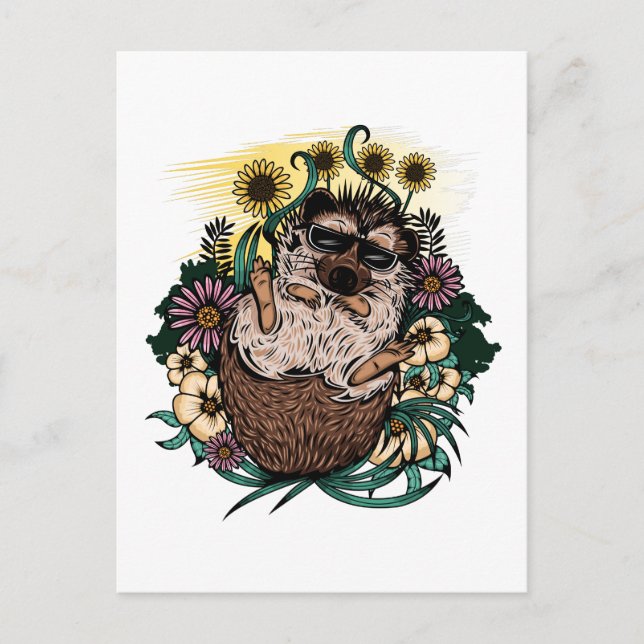 Postal Guay Hedgehog (Anverso)
