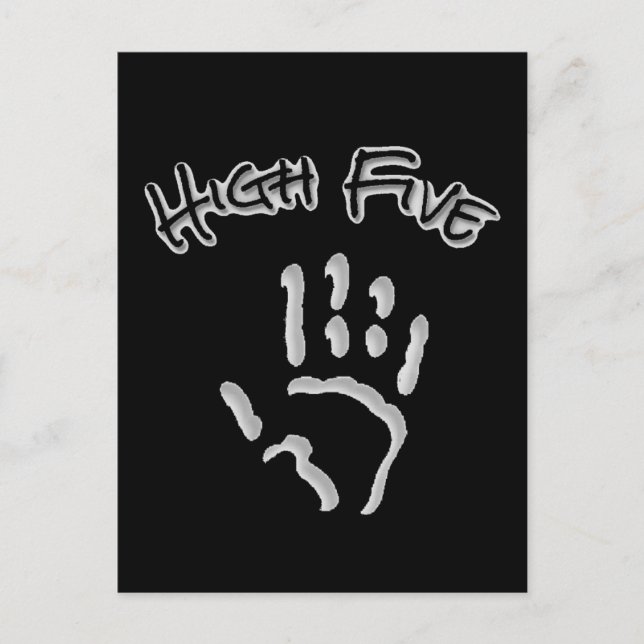 Postal Guay High Five Hand (Anverso)