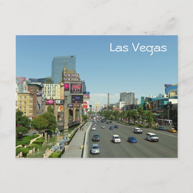 Postal Guay Las Vegas View Postcard! (Anverso)