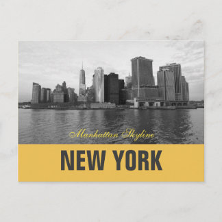 Postal Guay Manhattan Skyline New York
