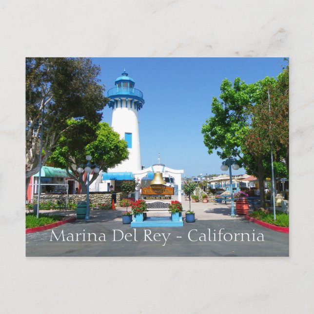 Postal Guay Marina Del Rey Postcard! (Anverso)