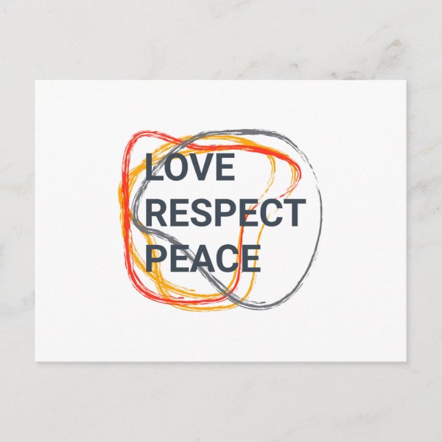 Postal Guay, moderno, diseño gráfico urbano de un dicho (Anverso)