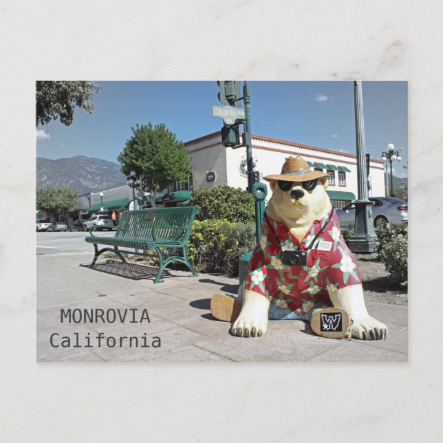 Postal Guay Monrovia Postcard! (Anverso)