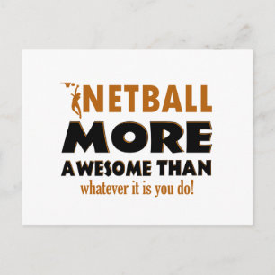 Postal Guay Netball diseños