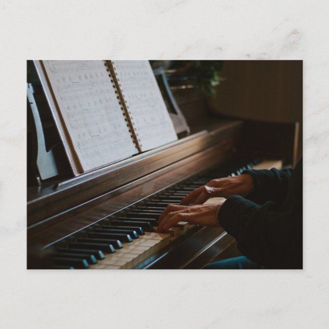 Postal Guay Piano (Anverso)