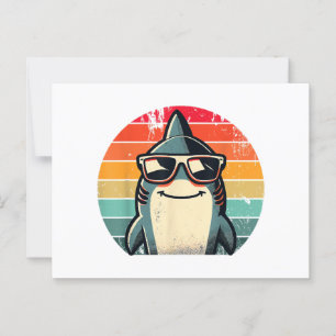 Postal Guay Retro Shark en gafas de sol 70s 80s 90s Graci