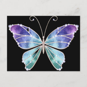 Postal Guay Shades Wings Rainbow Butterfly