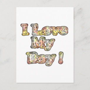 Postal Guay Vintage Hakuna Matata Regalos I Love my Boy.p