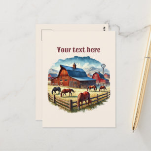 Postal Guay Western Hranch ranch add message