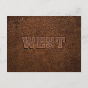 Postal Guay Western Text - Personalizar It
