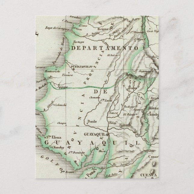 Postal Guayaquil (Anverso)