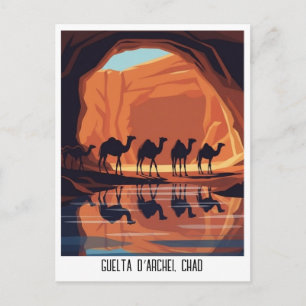 Postal Guelta d'Archei Chad Viajes