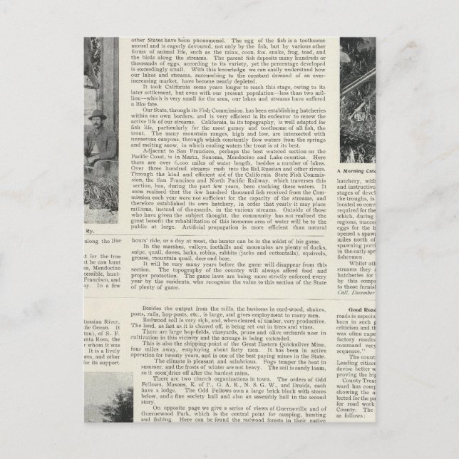 Postal Guerneville, California (Anverso)