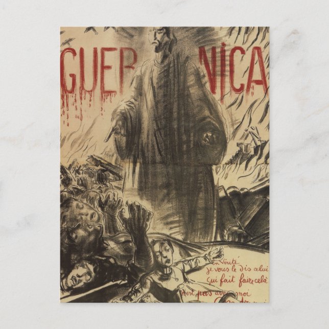 Postal Guernica (1938)_Poster de propaganda (Anverso)