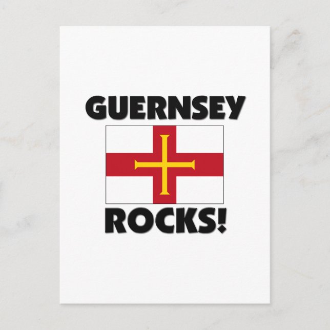 Postal Guernsey Rocks (Anverso)