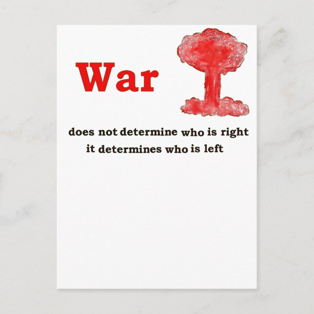 Postal guerra (Anverso)