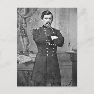 Postal Guerra Civil de Estados Unidos: General McClellan